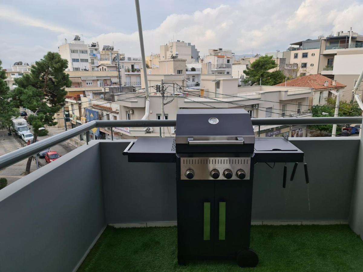 Sunny Home Private Jacuzzi Hydromassage Acropolis & Lycabettus Far View Parking 300M Metro Peristeri Athènes Extérieur photo