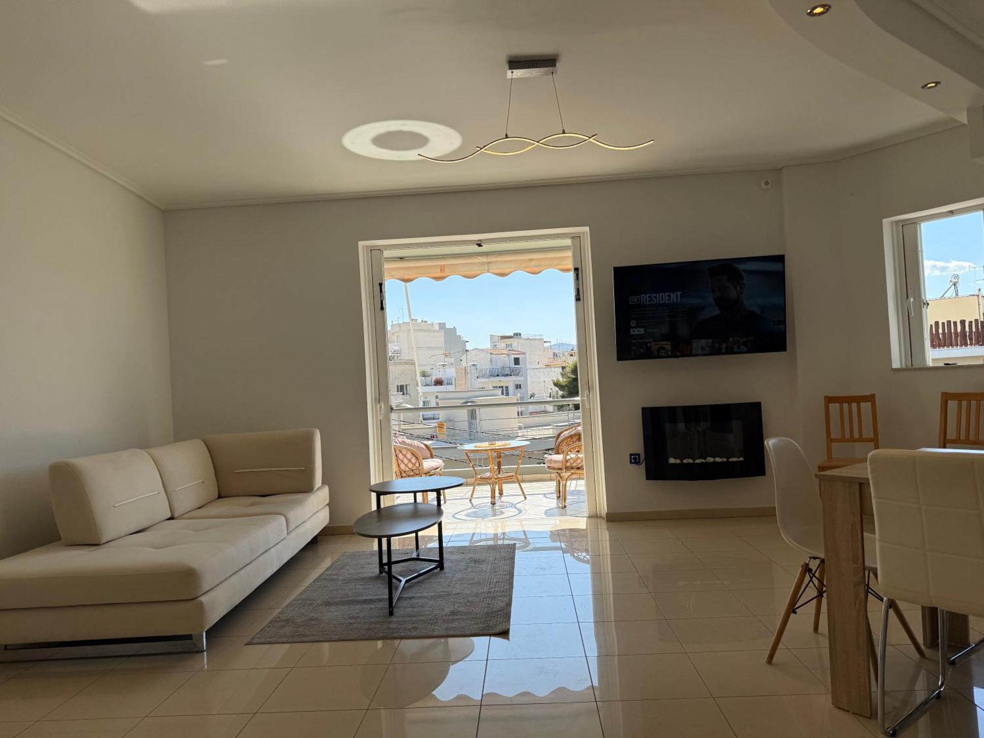 Sunny Home Private Jacuzzi Hydromassage Acropolis & Lycabettus Far View Parking 300M Metro Peristeri Athènes Extérieur photo