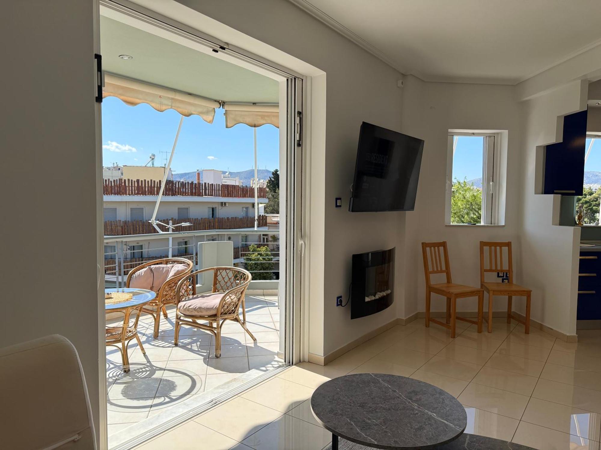 Sunny Home Private Jacuzzi Hydromassage Acropolis & Lycabettus Far View Parking 300M Metro Peristeri Athènes Extérieur photo