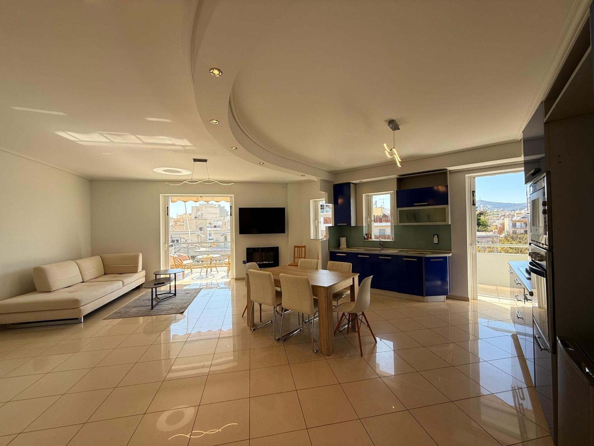 Sunny Home Private Jacuzzi Hydromassage Acropolis & Lycabettus Far View Parking 300M Metro Peristeri Athènes Extérieur photo