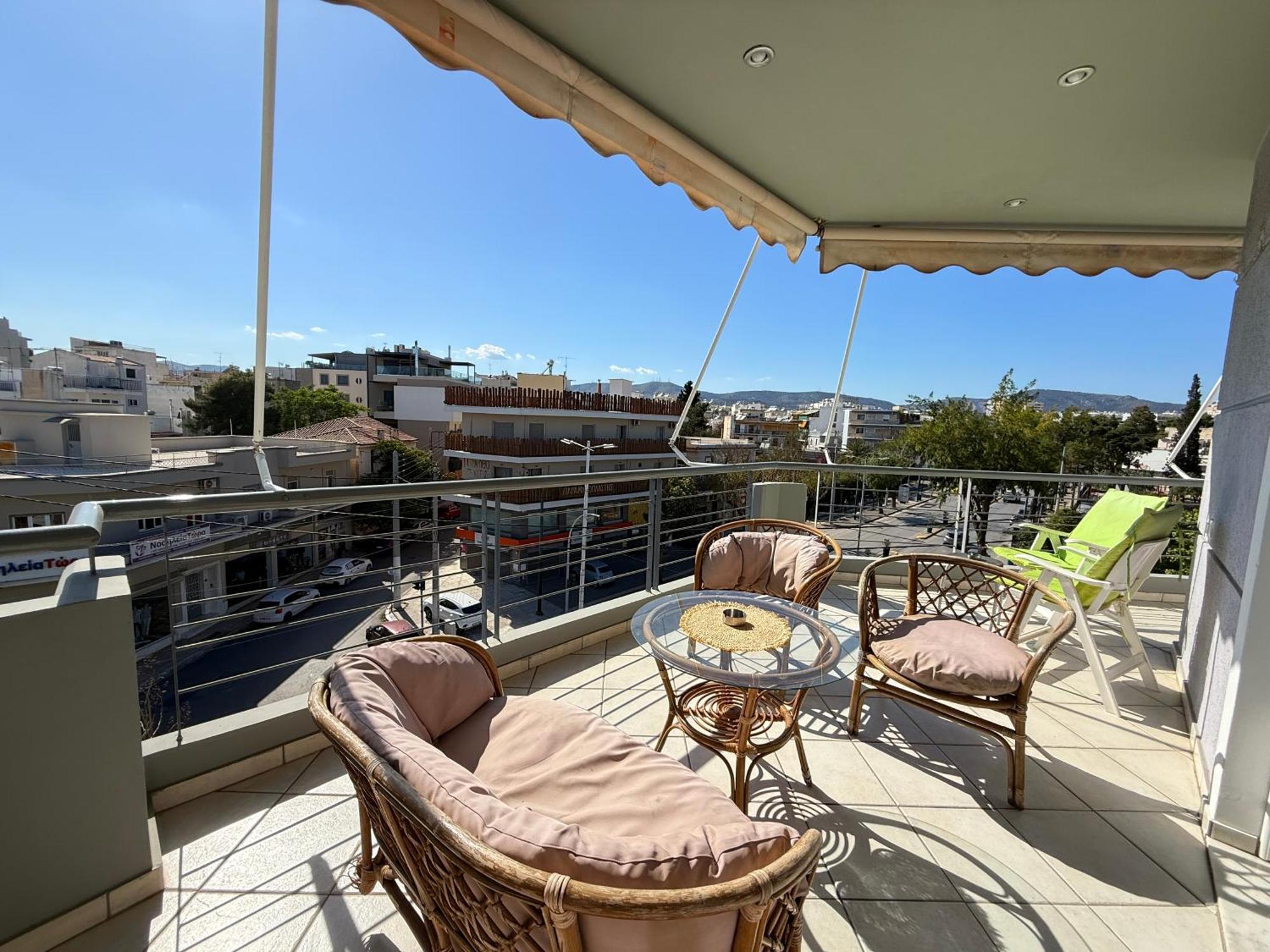 Sunny Home Private Jacuzzi Hydromassage Acropolis & Lycabettus Far View Parking 300M Metro Peristeri Athènes Extérieur photo