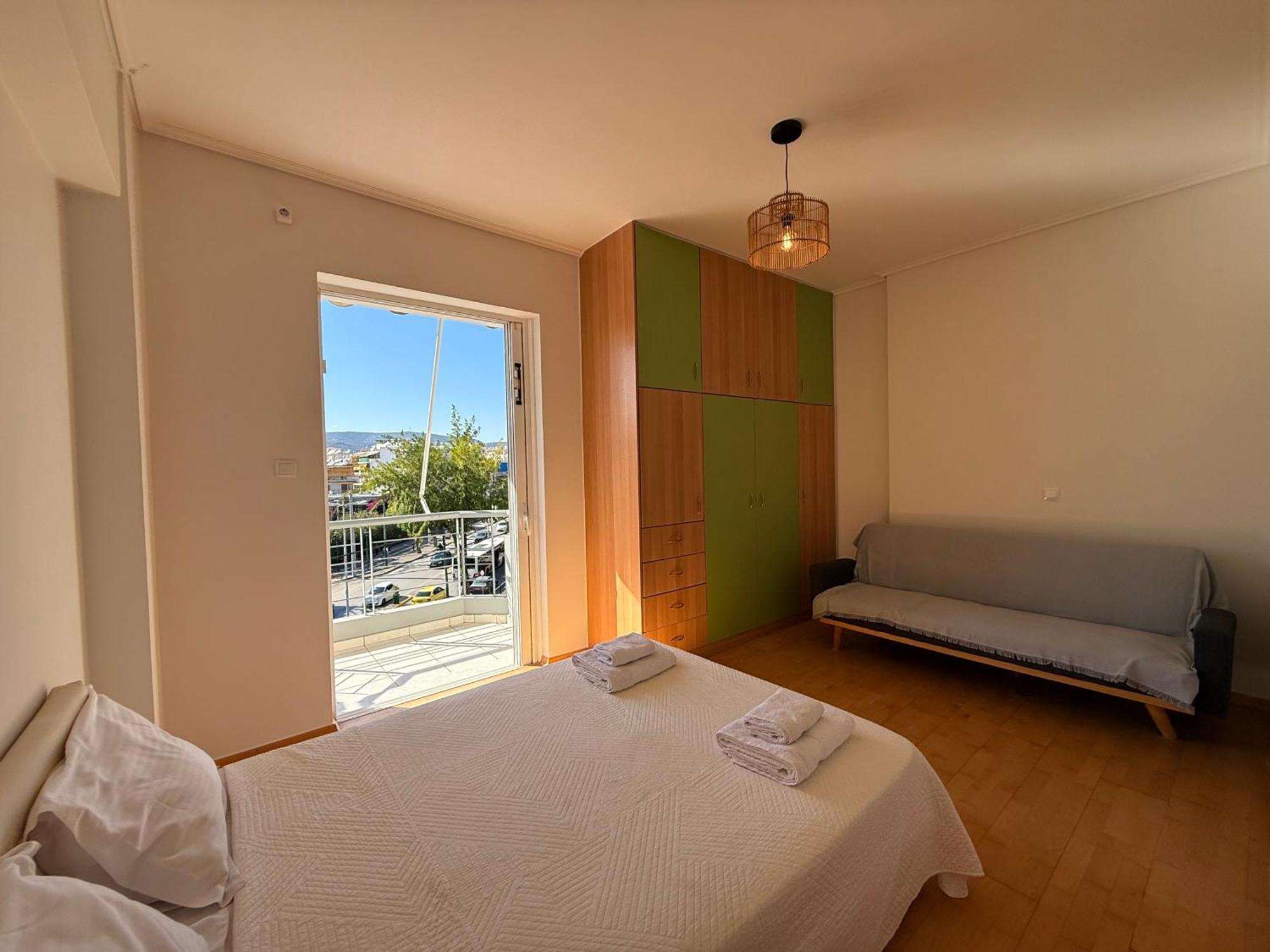 Sunny Home Private Jacuzzi Hydromassage Acropolis & Lycabettus Far View Parking 300M Metro Peristeri Athènes Extérieur photo
